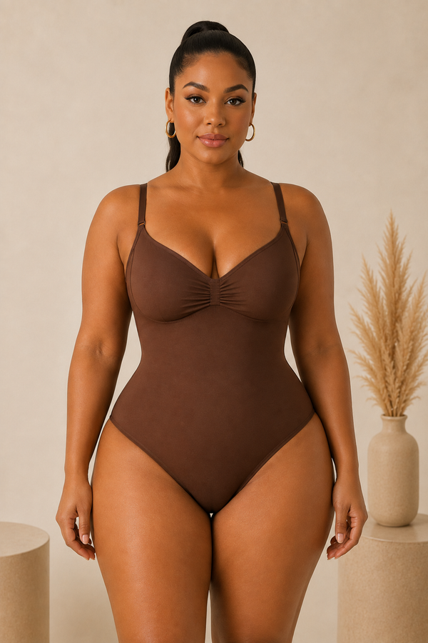 Body galbe fessier Silhouette Câline pour le maintien de la taille et un effet remonte-fessier naturel.
