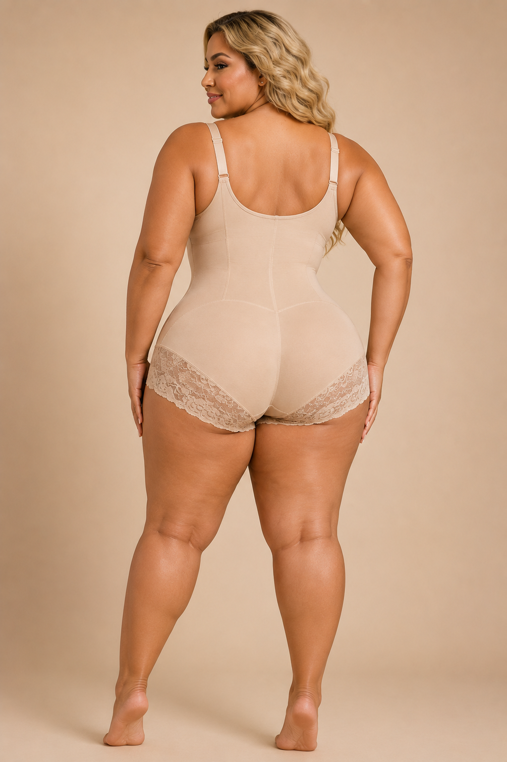 Body Gainant Triangle Zippé — Maintien Ventre & Taille